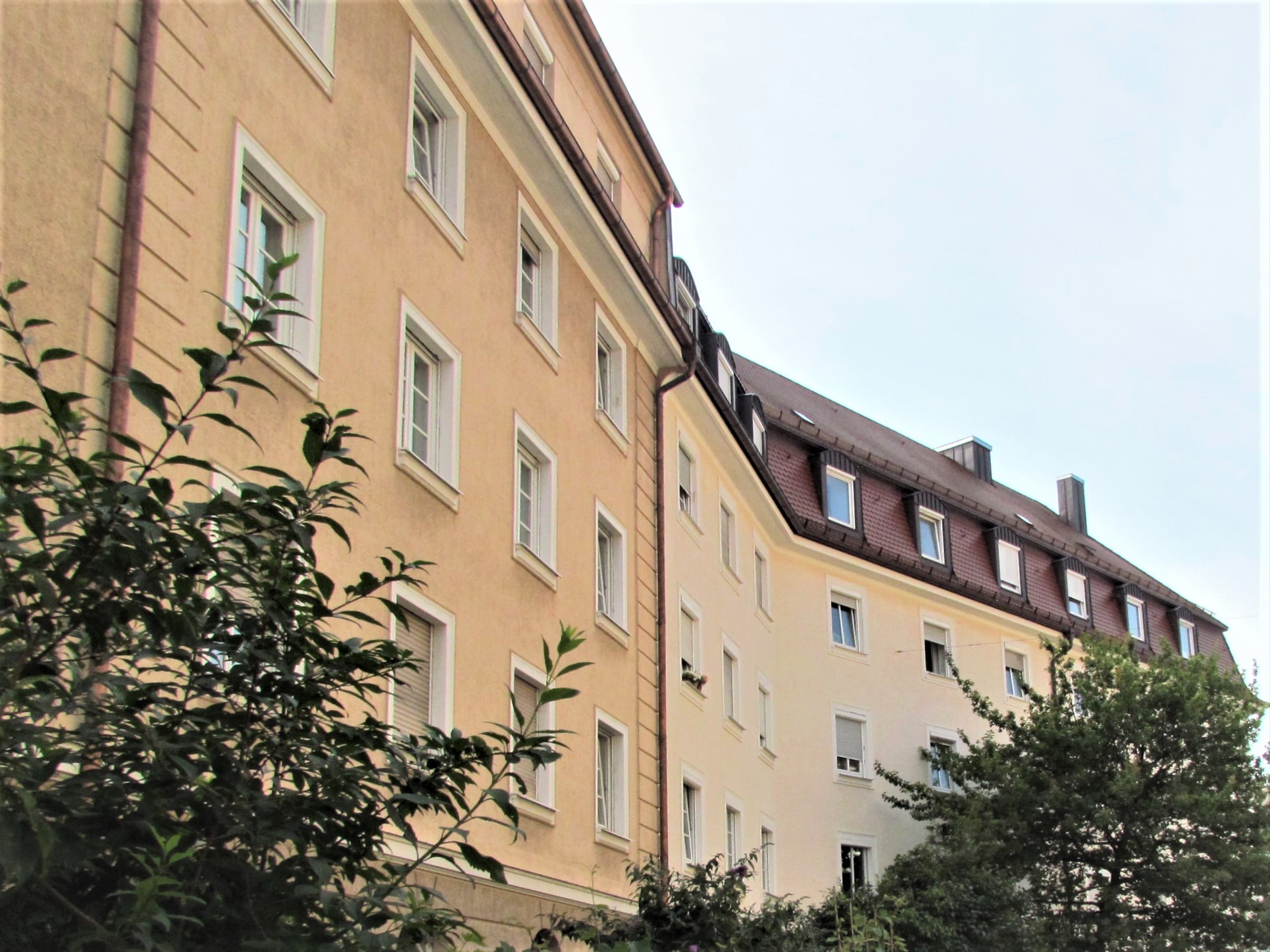 Quartiersgebäude in München des Forschungsprojekts »EffTecSo-ModIn«
